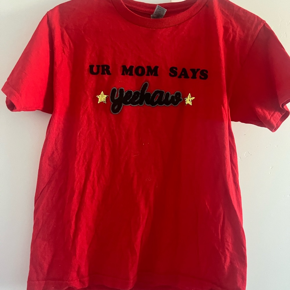 Red Kids T-Shirt with Fun Print